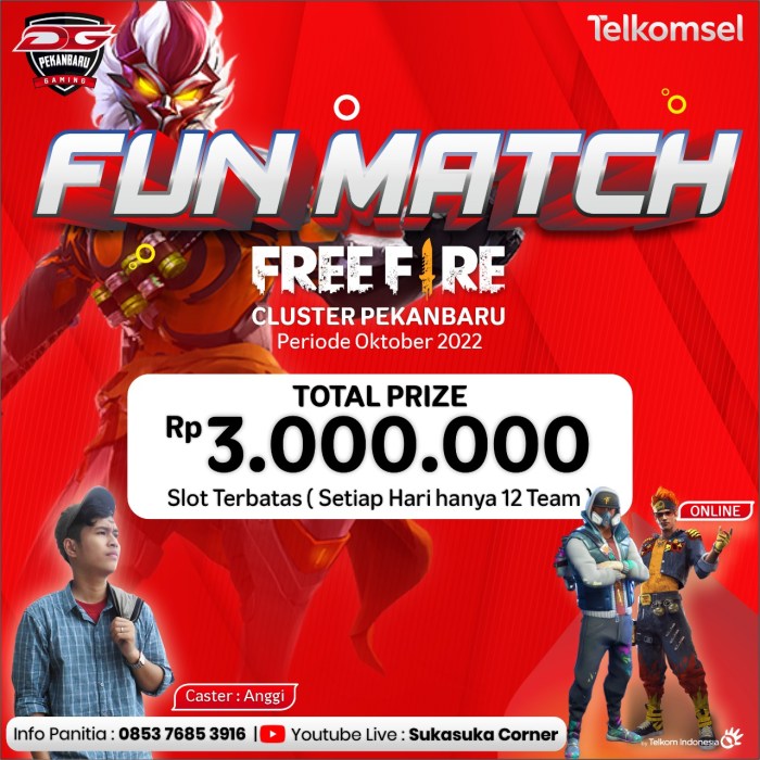 Turnamen Offline FF Kembali Digelar di Jakarta