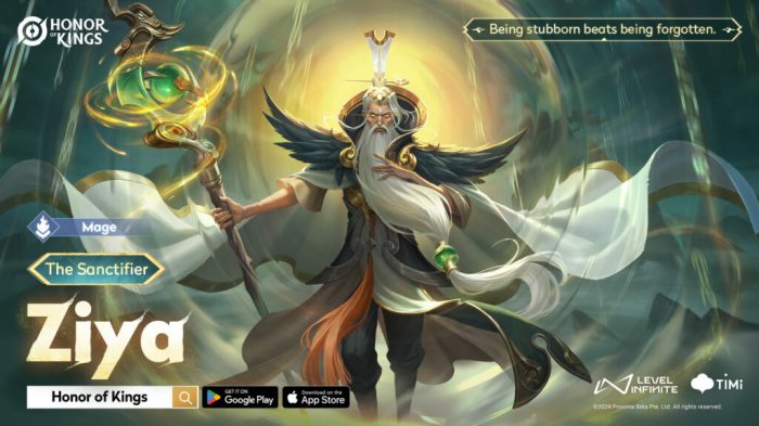 Ziya dan Hubungan Eratnya dengan Lima Hero di Honor of Kings
