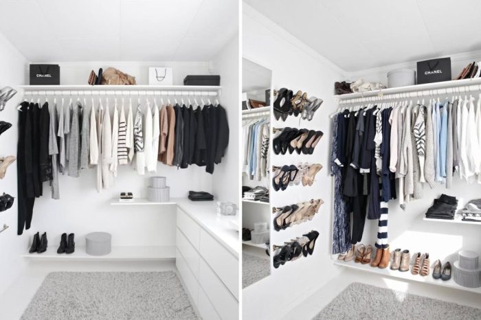 5+ Cara Membuat Wardrobe Minimalis untuk Kamar Tidur | Asri.land Tips Bikin Wardrobe Lebih Tertata dan Fungsional