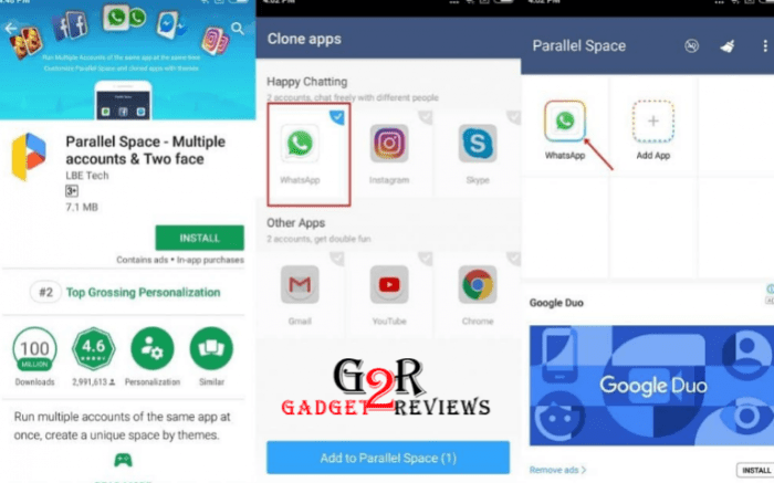 Cara Pakai Dua WhatsApp dalam Satu Gadget