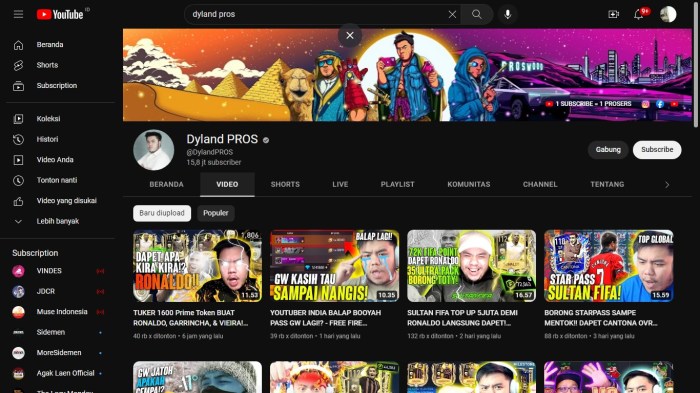 Youtuber Gaming Lokal Rilis Series 
