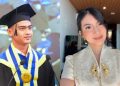Model Kebaya Peplum saat Hadiri Wisuda Pratama Arhan, Cantik dan Memesona