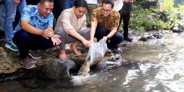 6 Foto Kunjungan Gusti Bhre ke DAS Pusur Klaten untuk Ingatkan Pentingnya Menjaga Lingkungan