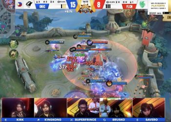 Onic melawan Team Liquid, Pertandingan Penentu Falcons dan Omega