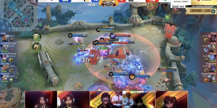 Onic melawan Team Liquid, Pertandingan Penentu Falcons dan Omega