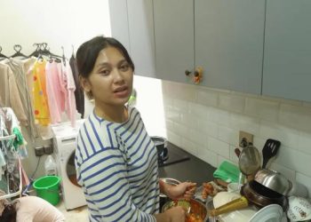 7 Potret Dapur dan Jemuran Mini Rumah Indah, Minimalis dan Menarik