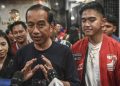 Kunjungi Lampung, Jokowi Kenakan Kemeja dan Topi dengan Logo PSI