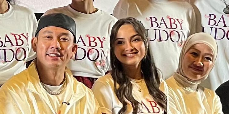 Momen Caitlin Halderman Casting Film Baby Udon Menyentuh Hati Denny Sumargo