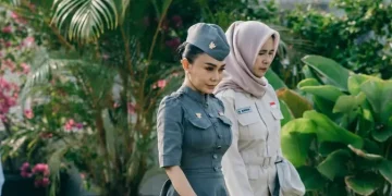 Upacara 17 Agustus PAUD Yuni Shara di Kota Batu dengan Petugas yang Menggemaskan