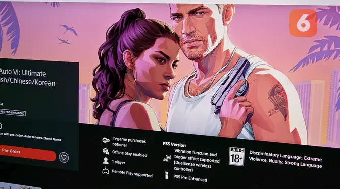 UI GTA 6 Dikecam Kurang Menarik, Gamer Minta Perbaikan dari Pengembang