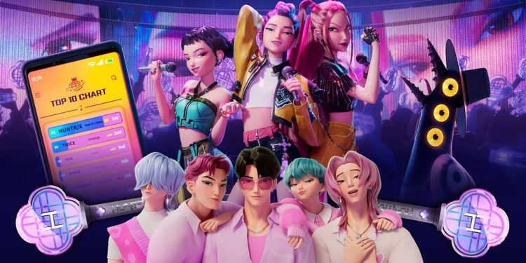 KPop Demon Hunters Masuk Top 5 Netflix Global Minggu ke-59
