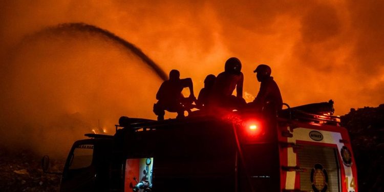 Kebakaran Rumah Konveksi Rorotan Mengakibatkan Kerugian Rp550 Juta