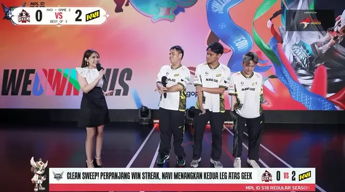 Laga Papan Atas Antara NAVI dan TLID