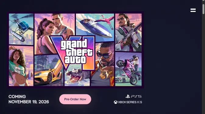 GTA 6 Mendapat Rating 18 Plus dengan Adegan Dewasa dan Kekerasan