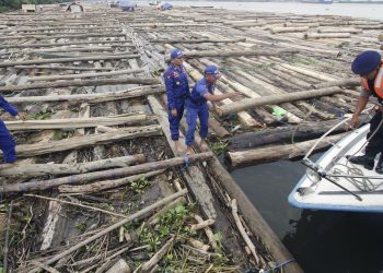 TNI AL Amankan 2 Kapal yang Menyelundupkan 8 Ribu Kayu Ilegal di Pulau Buru